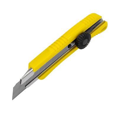 General-purpose Knife with 18 mm blade, Screw Lock and storage with 2 extra blades